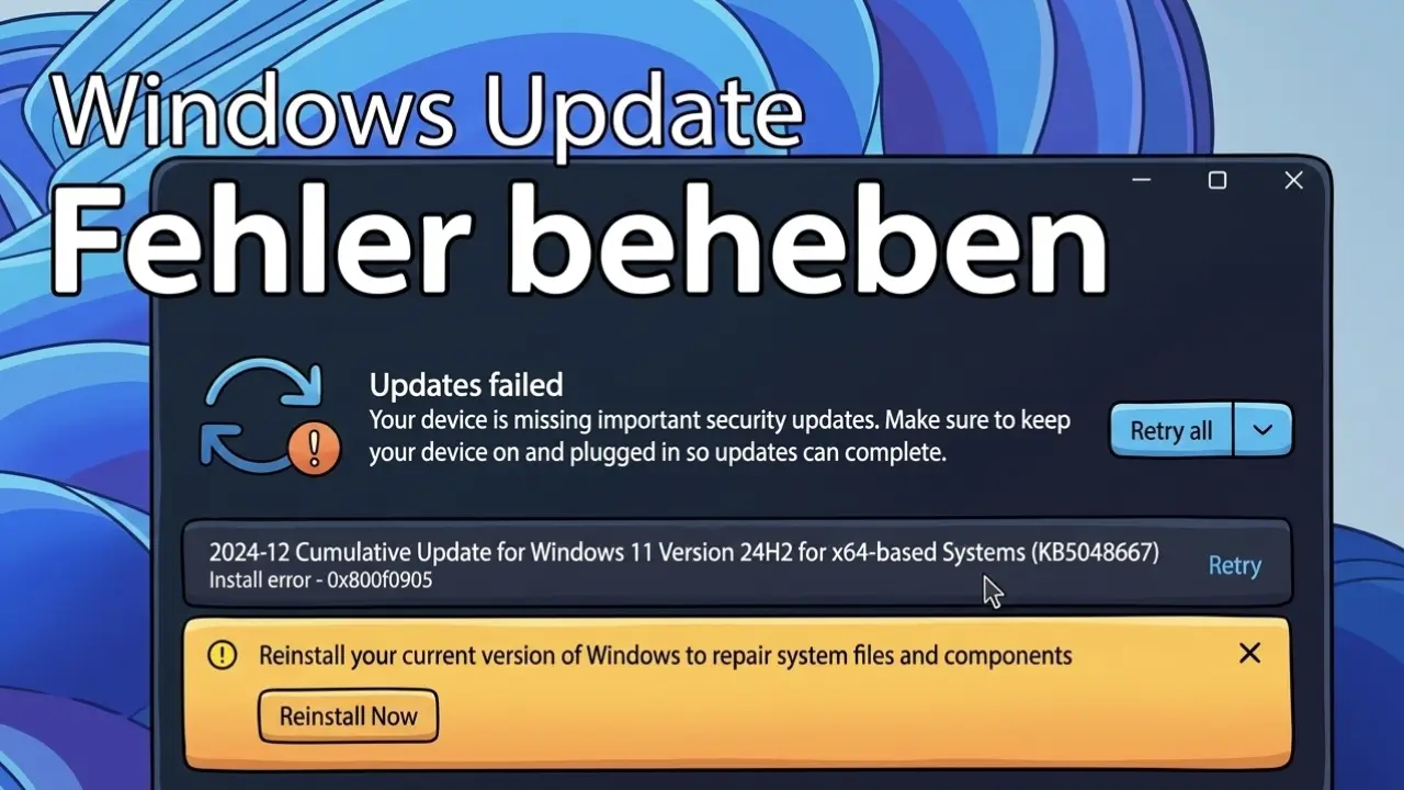 Upgrade-Probleme bei Windows 11 Hier sind schnelle Lösungen fehler beheben