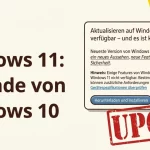 Windows 11 Upgrade Diese PCs sind offiziell kompatibel