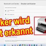 Drucker oder Scanner funktioniert nach dem Windows 11 Upgrade nicht mehr