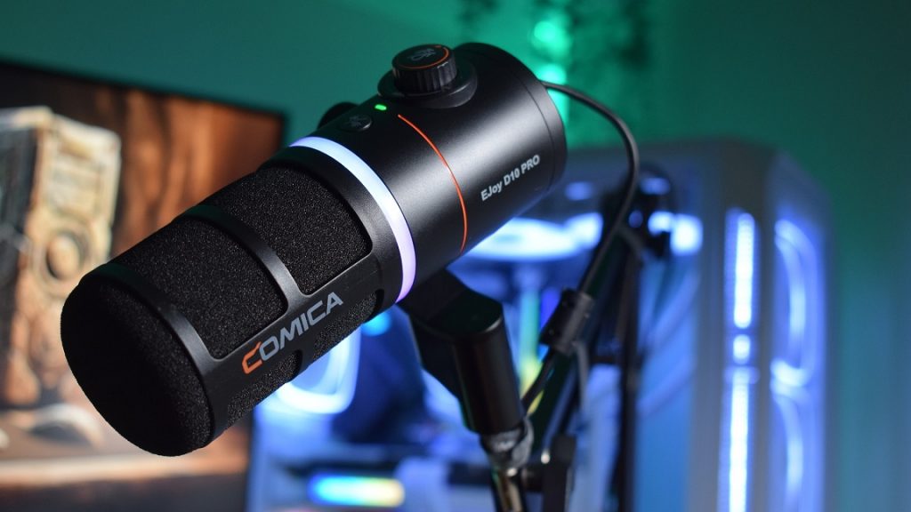 Comica Ejoy D10 PRO im Test — kabelloses Dynamic-Mikrofon mit Denoise, USB-C & XLR