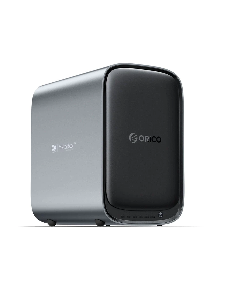 ORICO MetaBox Pro 5-Bay NAS – Professionelles 110-TB-NAS mit Dual-2.5GbE, Intel Celeron & globalem Cloud-Zugriff