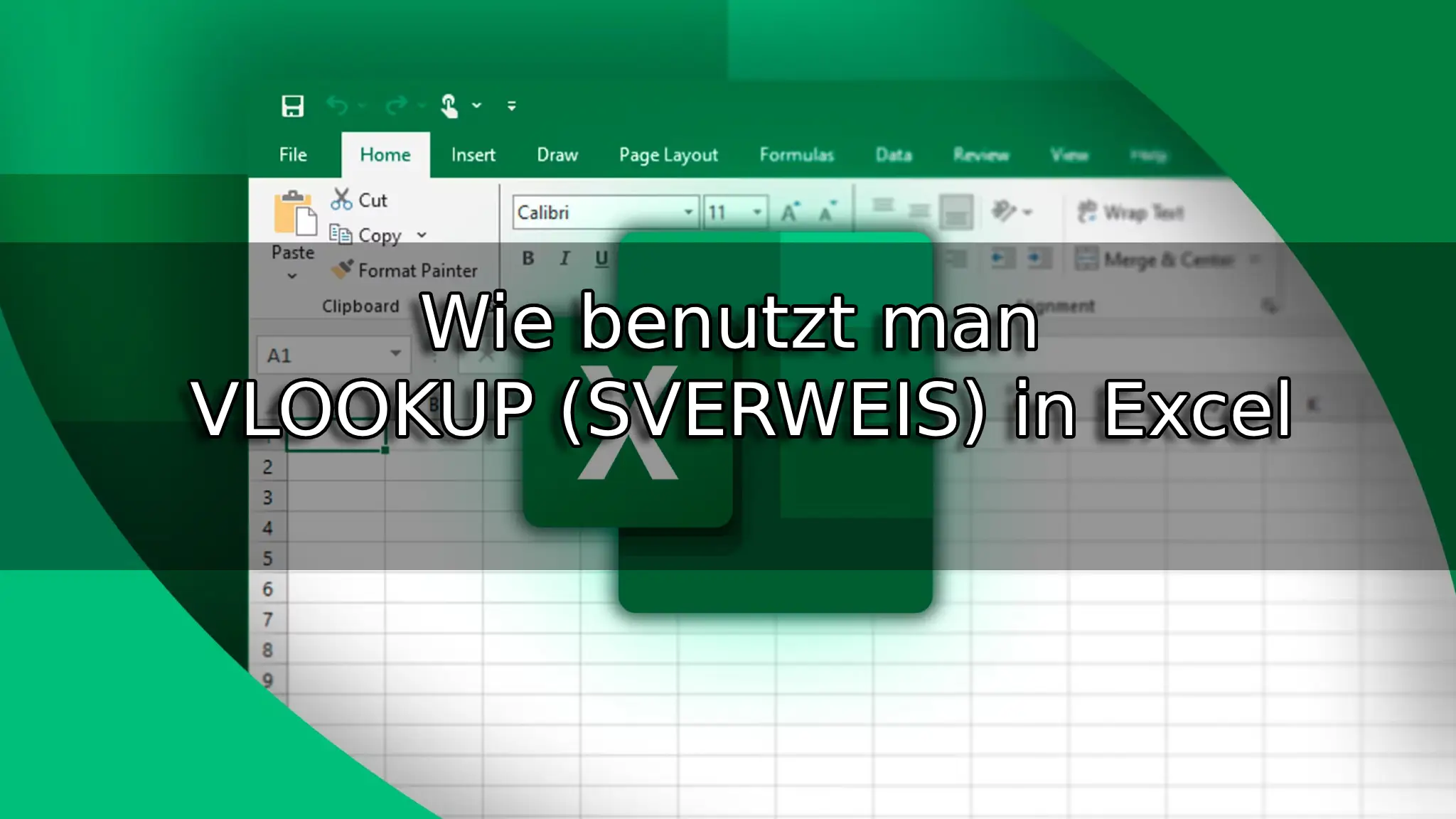 Wie benutzt man VLOOKUP (SVERWEIS) in Excel
