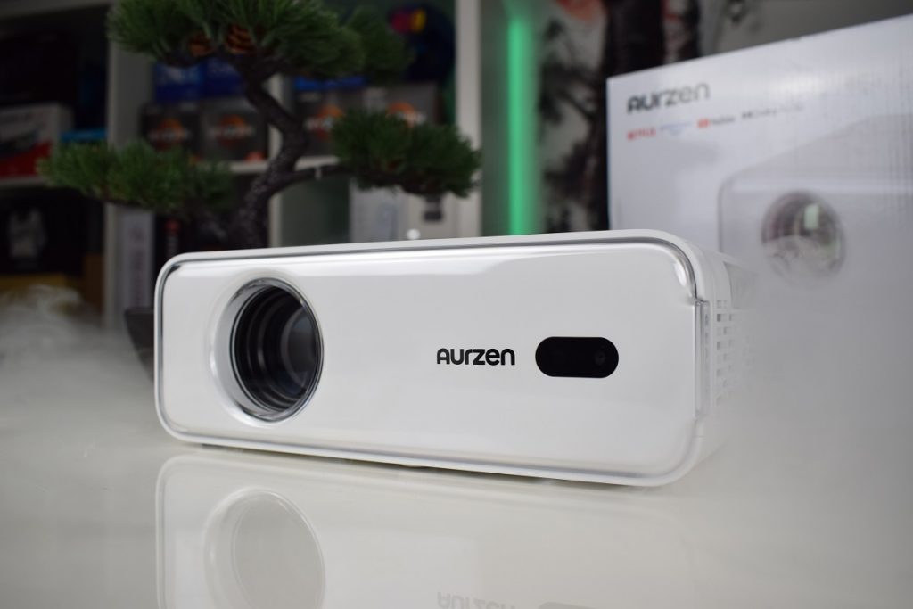 Aurzen EAZZE D1 Beamer im Test Überraschend guter Smart-Projektor für nur 149€