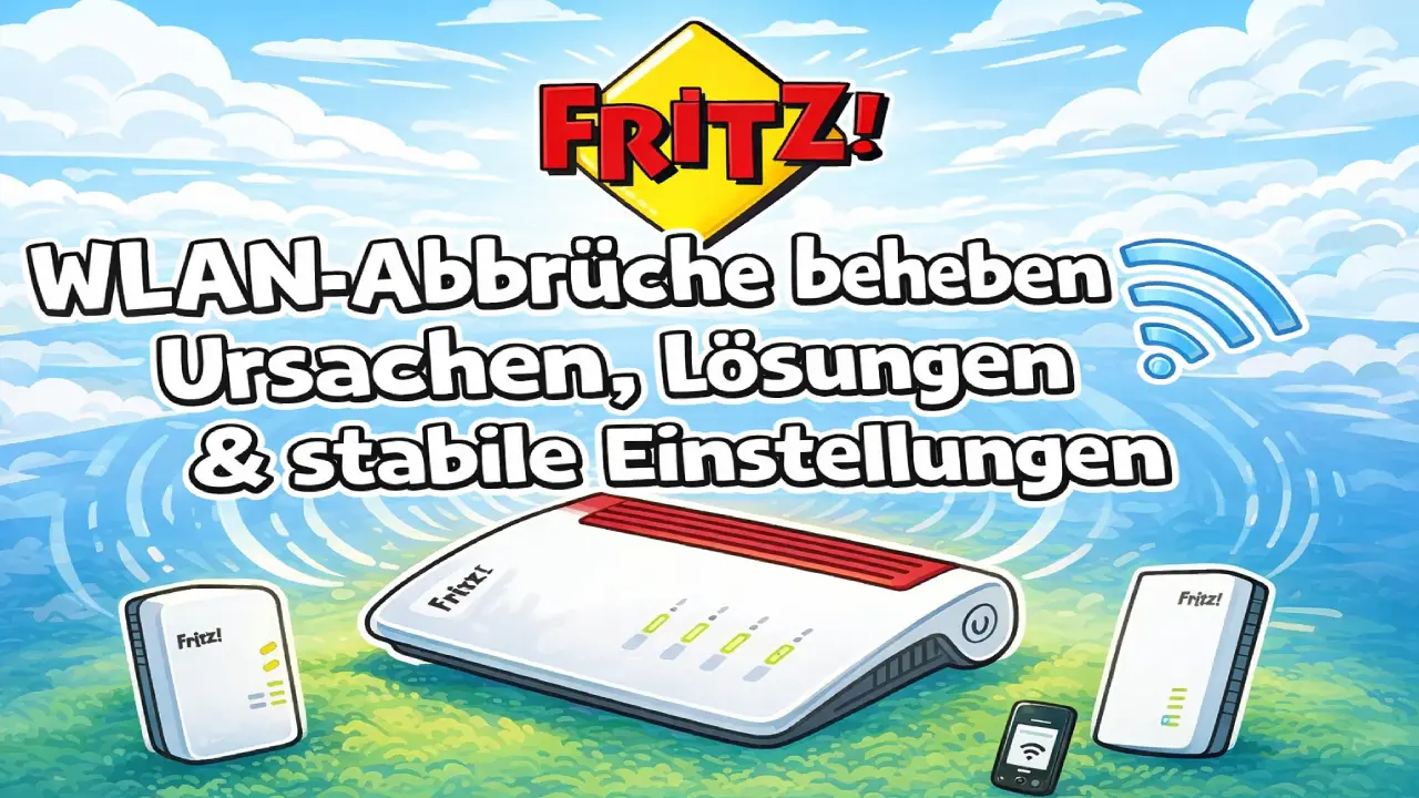 FritzBox 7590 WLAN-Abbrüche beheben – Ursachen, Lösungen & stabile Einstellungen 2026