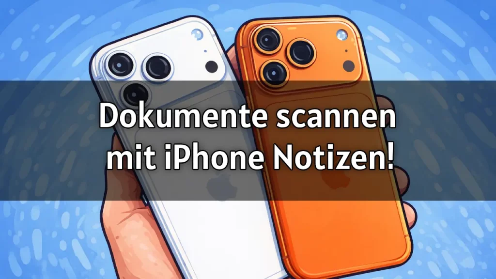 Dokumente scannen mit iPhone Notizen-App – PDF erstellen & teilen