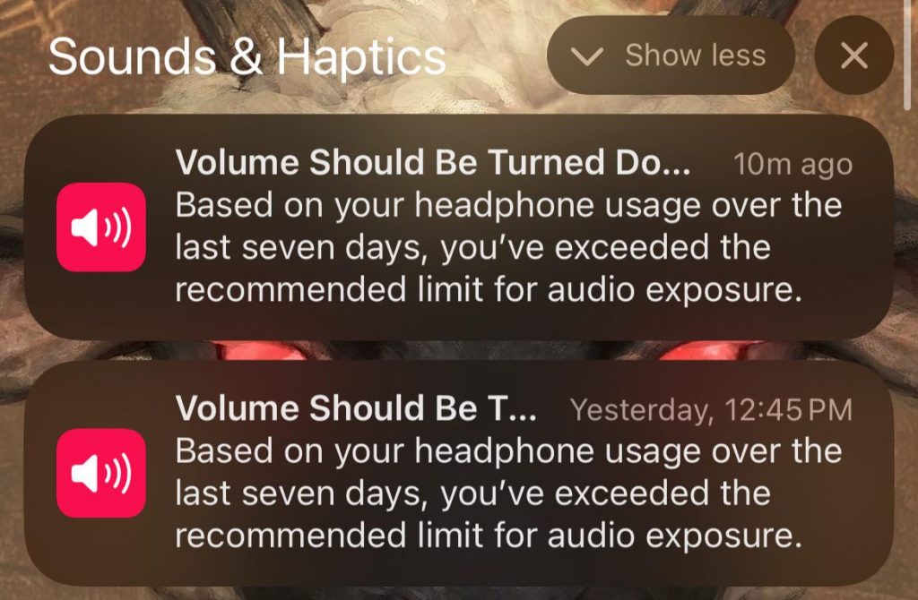 Kopfhörersicherheit Mitteilungen deaktivieren - iPhone und iPad
