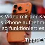 ProRes-Video mit der Kamera des iPhone aufnehmen – so funktioniert es
