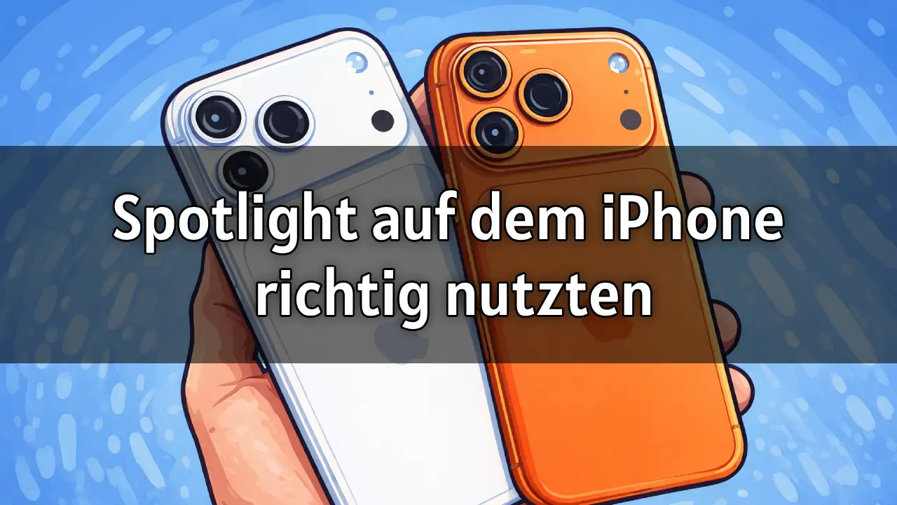 Wie man die Spotlight-Suche auf dem iPhone richtig nutzt 2026