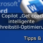 Word Copilot Get coaching intelligente Schreibstil-Optimierung