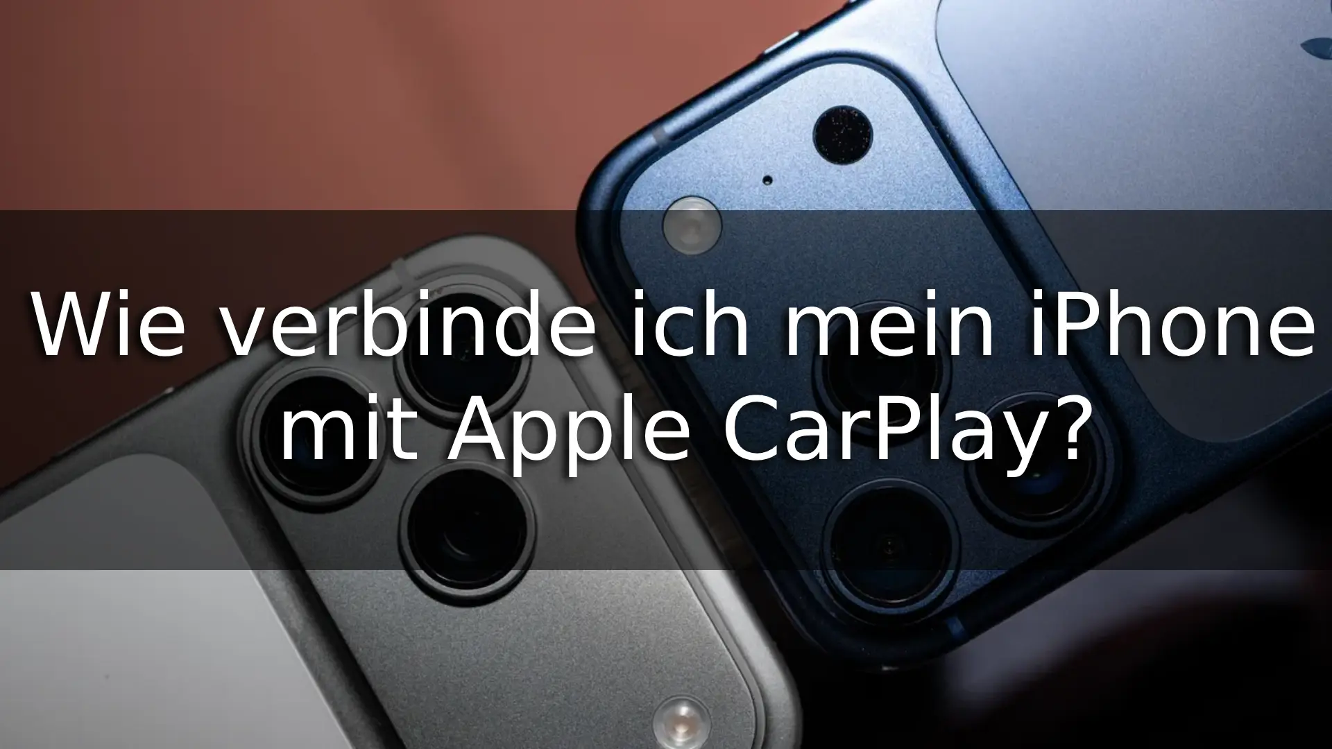 Wie verbinde ich mein iPhone mit Apple CarPlay?