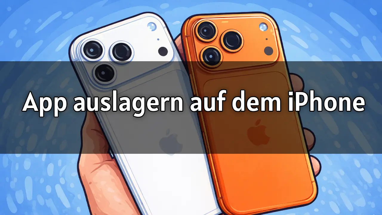 App auslagern auf dem iPhone