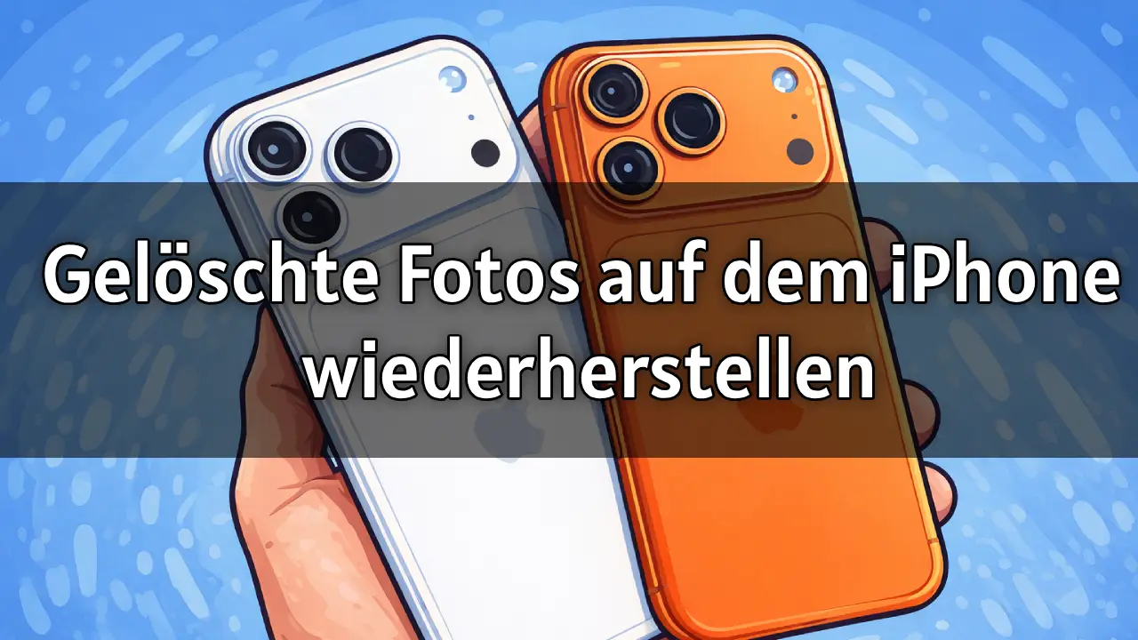 Gelöschte Fotos auf dem iPhone wiederherstellen 2026