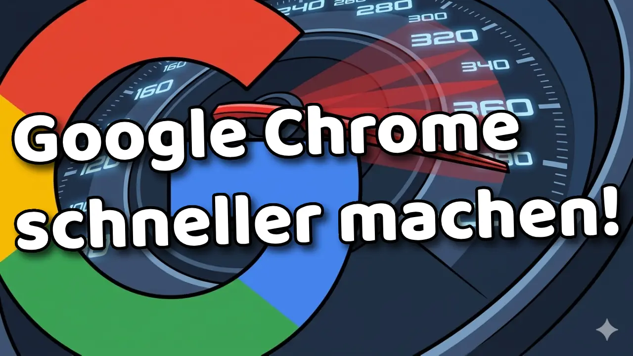 Google Chrome schneller machen 2026 anleitung