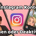 Instagram Konto Account löschen oder deaktivieren Anleitung (2026)