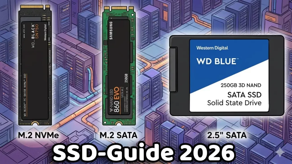 SSD-Guide 2026 Was du wirklich brauchst