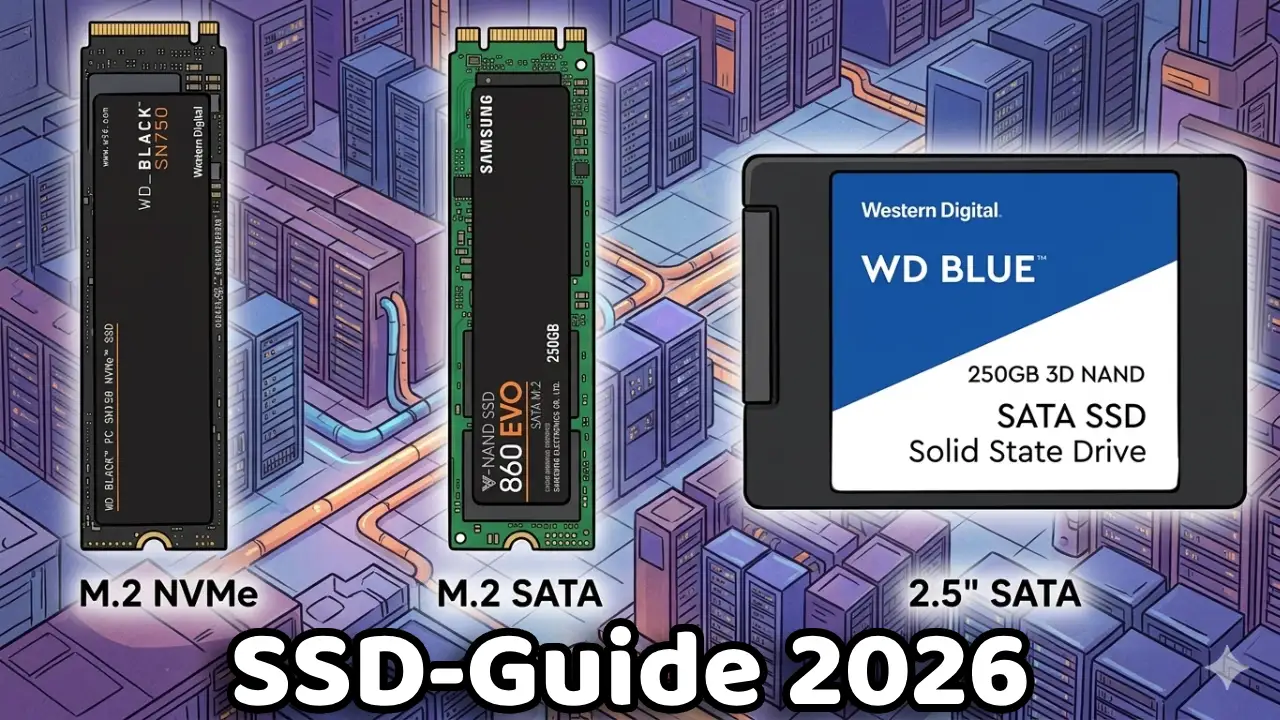 SSD-Guide 2026 Was du wirklich brauchst
