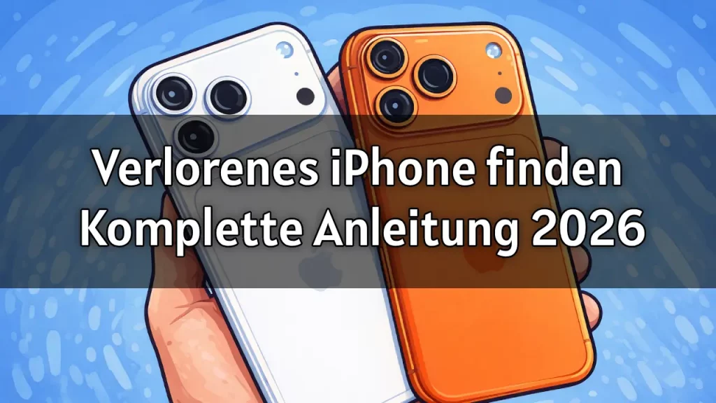 Verlorenes iPhone finden – komplette Anleitung 2026