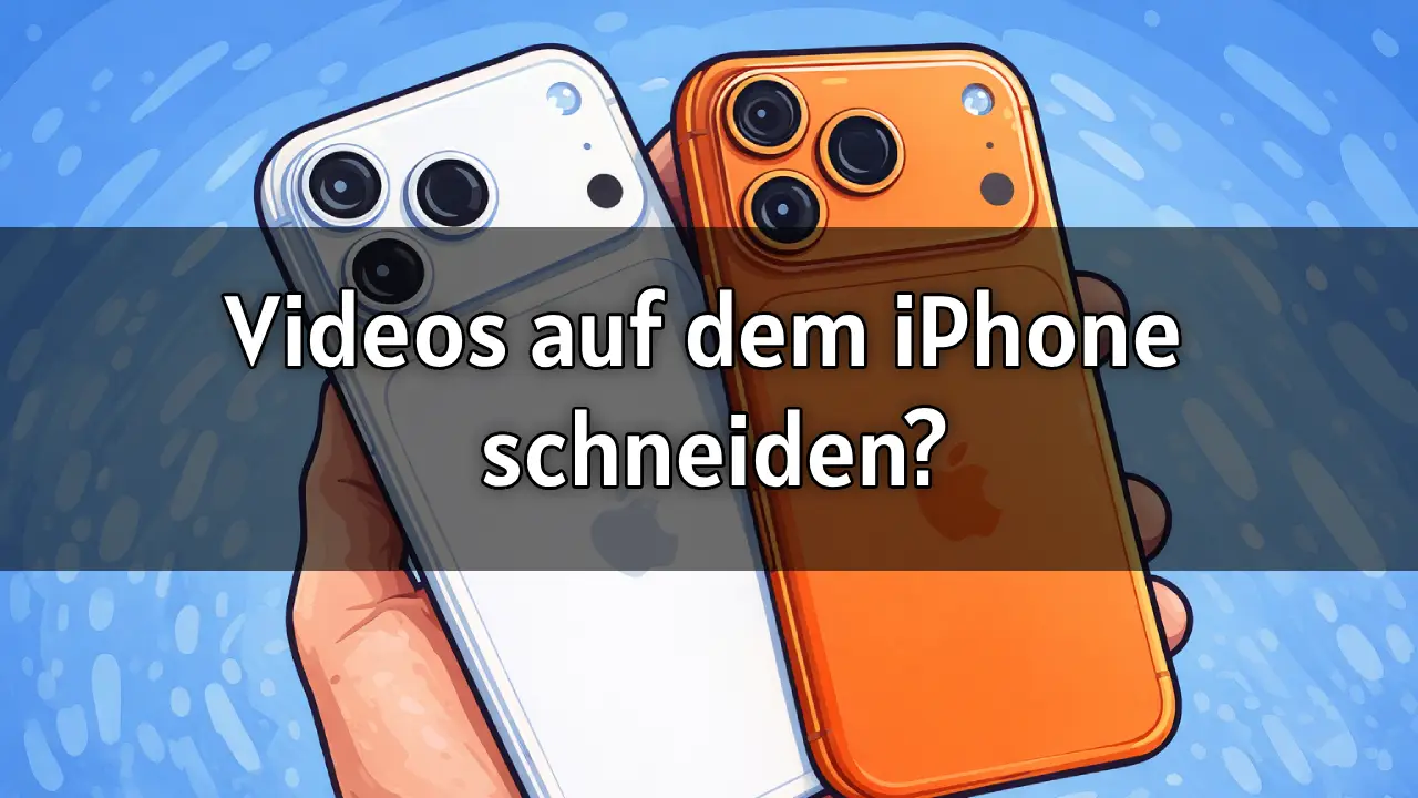 Videos auf dem iPhone schneiden 2026 anleitung