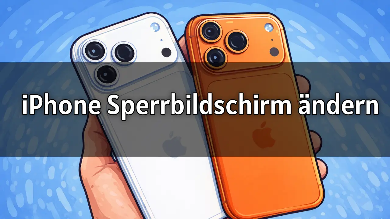 iPhone Sperrbildschirm ändern 2026 anleitung