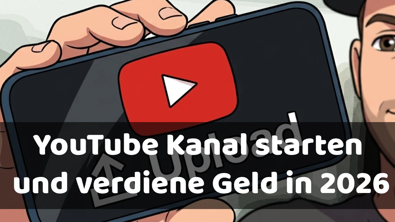 Wie starte ich einen YouTube Kanal und verdiene Geld 2026