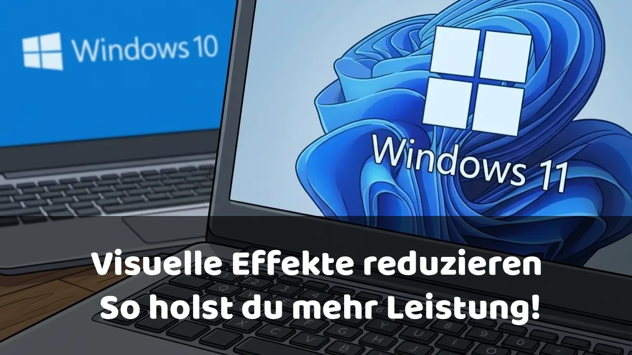 Windows 11 visuelle Effekte reduzieren – so holst du mehr Leistung aus deinem PC