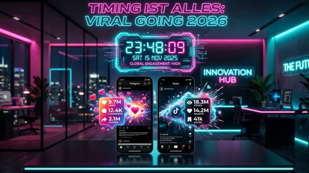 Beste Posting-Zeiten für Instagram & TikTok 2026 Der ultimative Timing-Guide