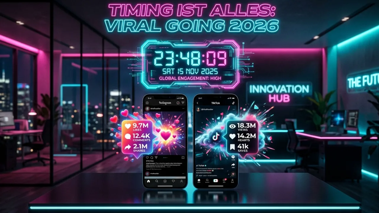 Beste Posting-Zeiten für Instagram & TikTok 2026 Der ultimative Timing-Guide