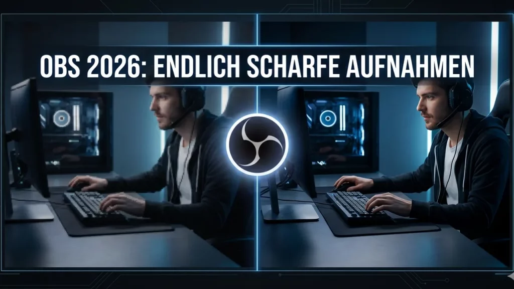 Bildschirm mit OBS Studio aufnehmen 2026: Der High-Quality Guide