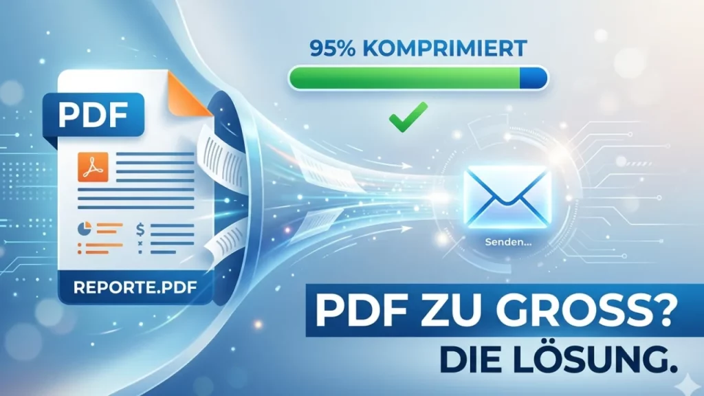 PDF verkleinern für E-Mail-Versand So klappt es ohne Qualitätsverlust