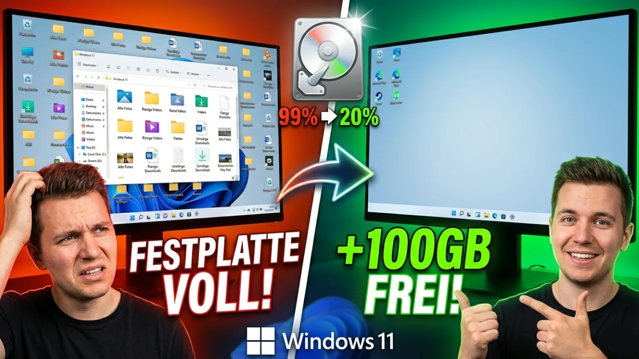 Windows 11 Festplatte voll So schaffen Sie GB-weise Platz (2026)