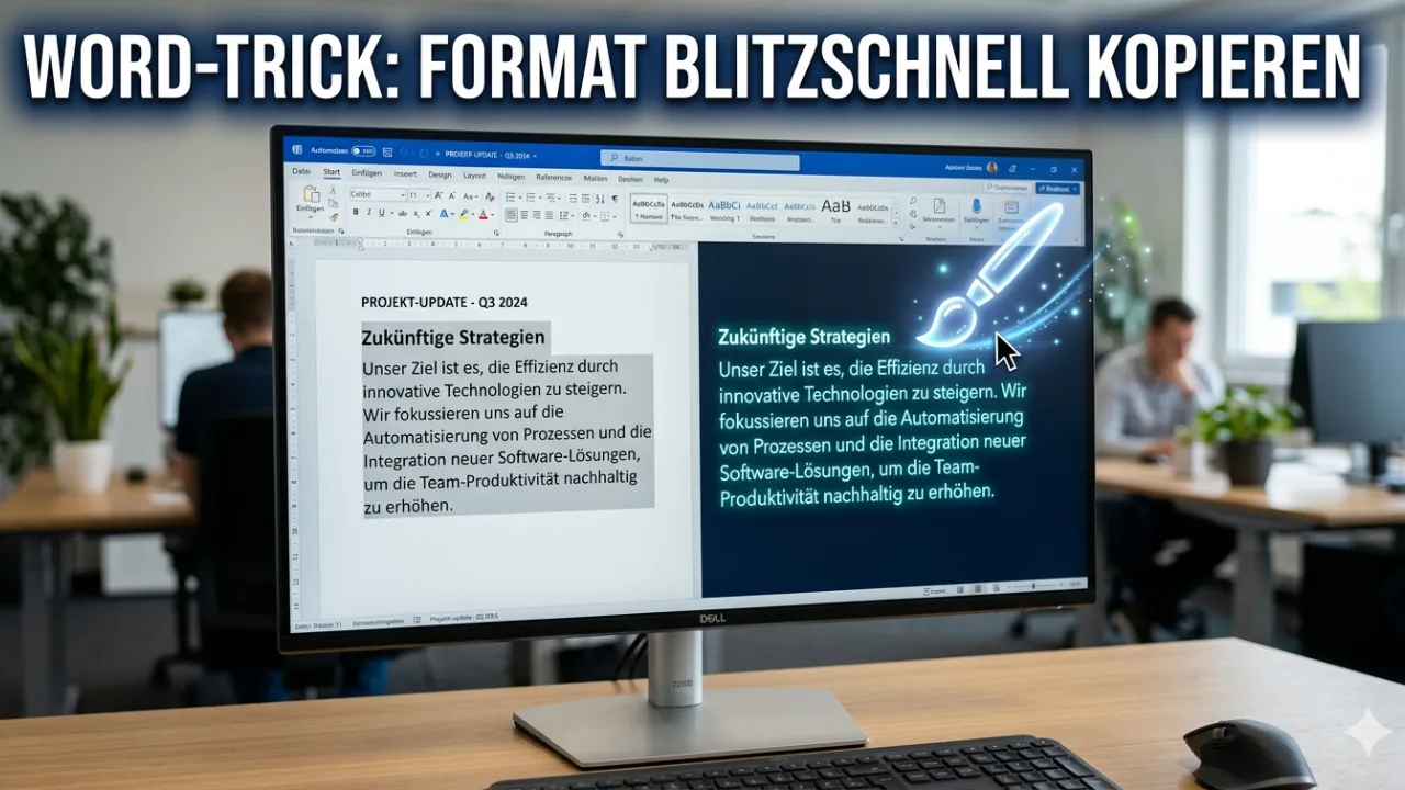 Word Formatierung übertragen: Der schnelle Klick- & Tastatur-Guide