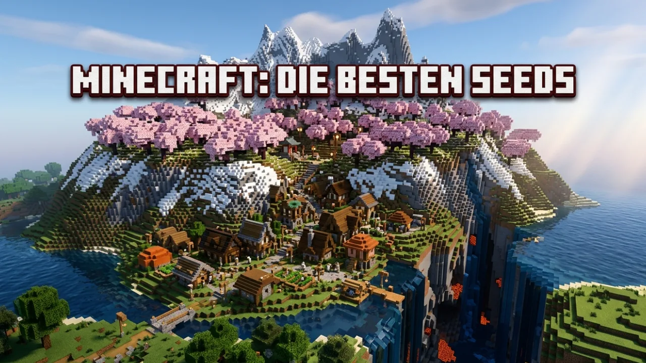 Die besten Minecraft Seeds 2026 Geniale Welten für Java