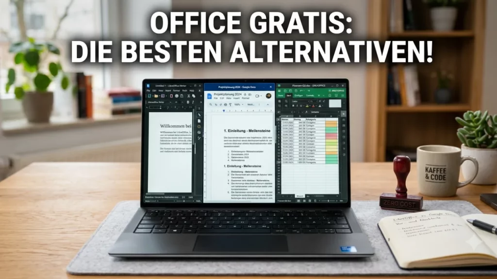 Microsoft Office kostenlos ersetzen Die 3 besten Gratis-Alternativen im Vergleich
