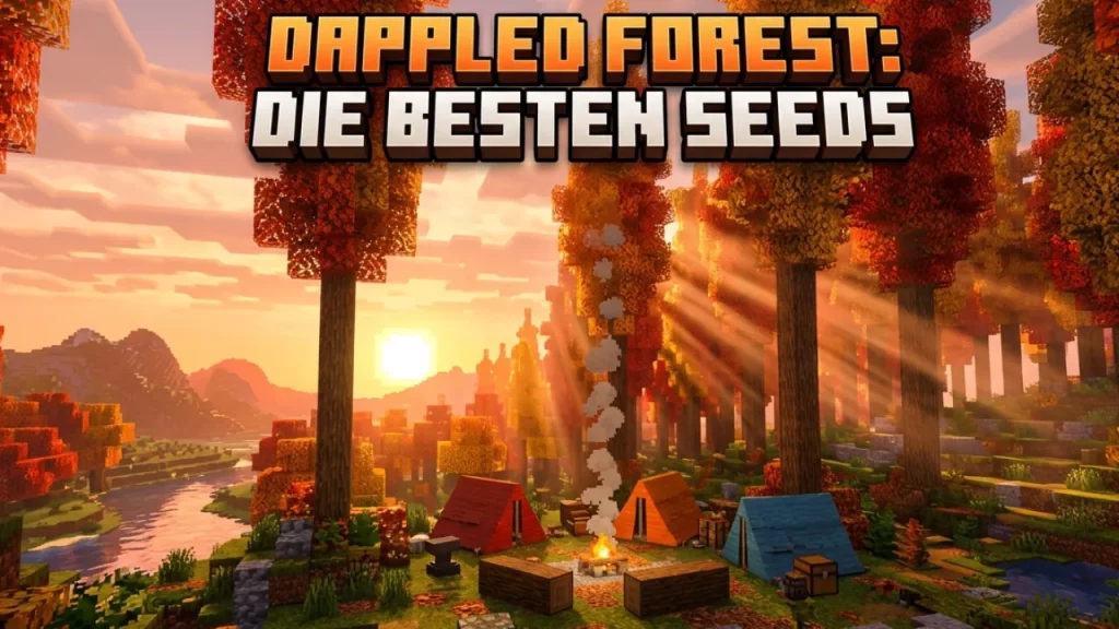 Minecraft Dappled Forest Seeds Die besten Welten für das Herbst-Update