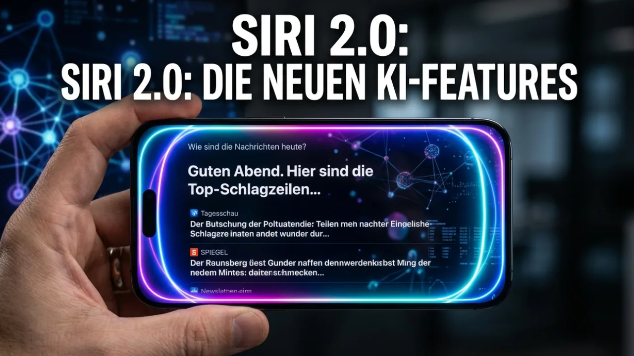 Neue KI-Funktionen für Siri So schlau wird Apples Sprachassistenz