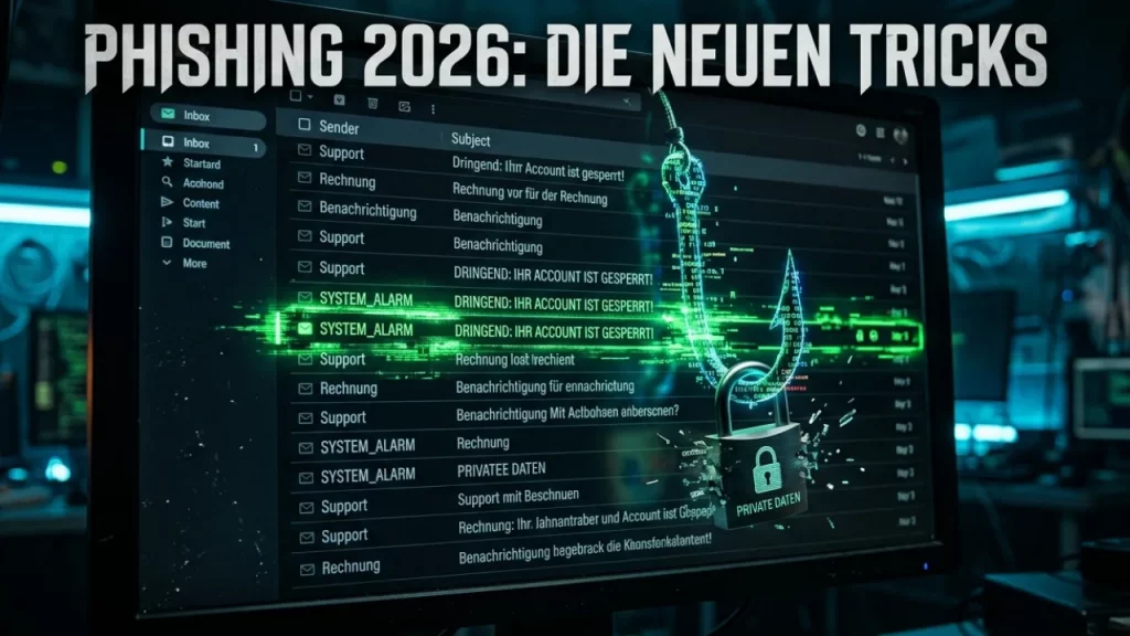 Phishing-E-Mails sicher erkennen 2026