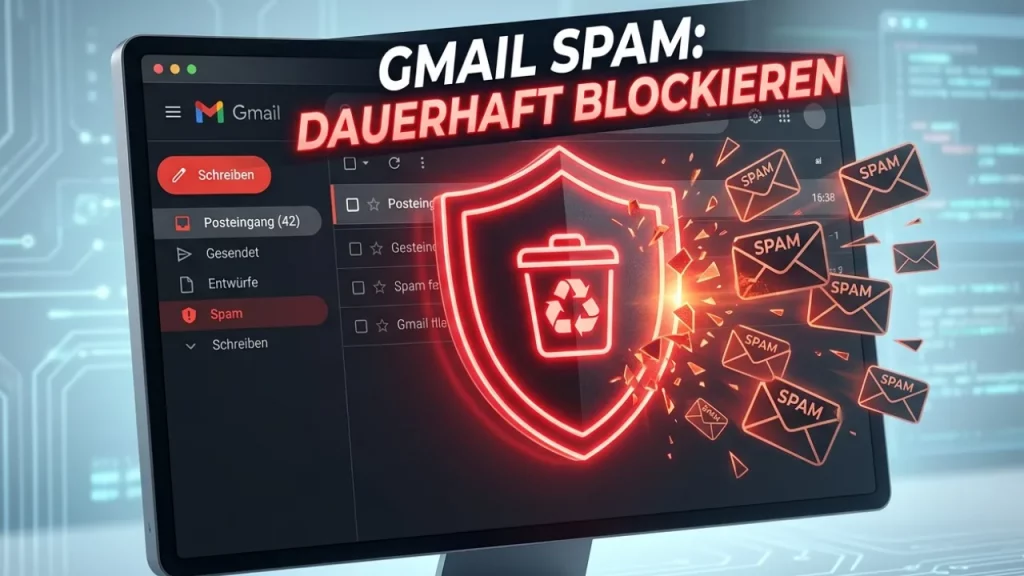 Spam-Mails blockieren in Gmail Der ultimative Guide für einen sauberen Posteingang