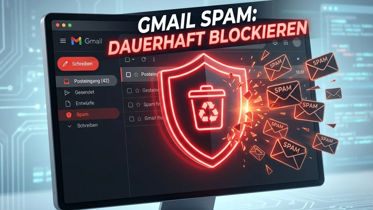 Spam-Mails blockieren in Gmail Der ultimative Guide für einen sauberen Posteingang