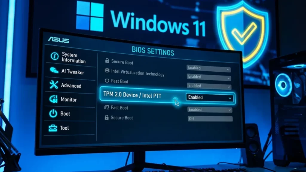 TPM 2.0 aktivieren Schritt-für-Schritt Anleitung für Windows 11 (BIOS & UEFI erklärt)