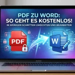 Dokumente bearbeiten So einfach können Sie eine PDF in Word umwandeln