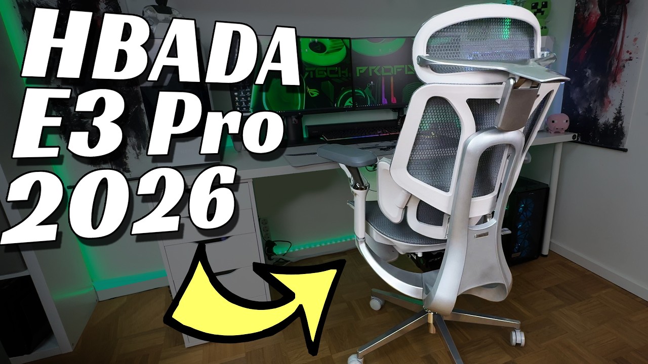 Hbada E3 Pro Test (2026) Wie gut ist der ergonomische Bürostuhl