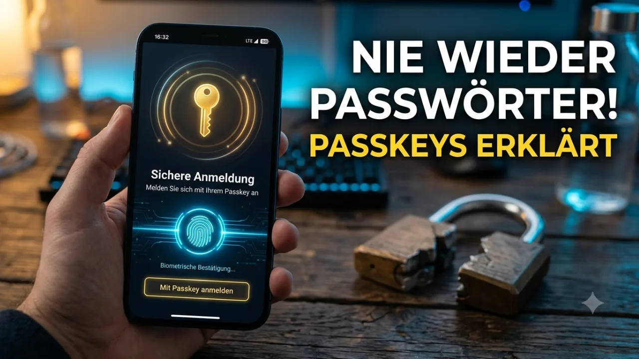 Passkeys einfach erklärt für Anfänger Was ist ein Passkey überhaupt