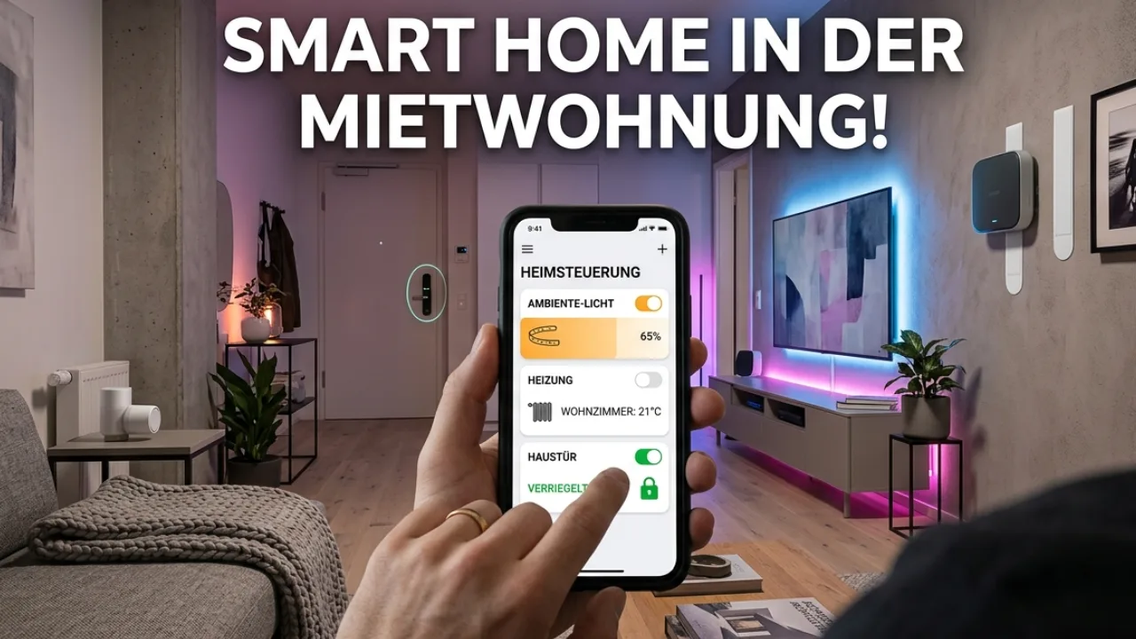 Smart Home für Mietwohnung Geniale Gadgets zum Nachrüsten ohne Bohren