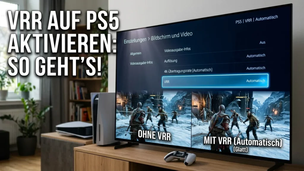 VRR auf PS5 aktivieren Die Schritt-für-Schritt-Anleitung für flüssiges Gaming