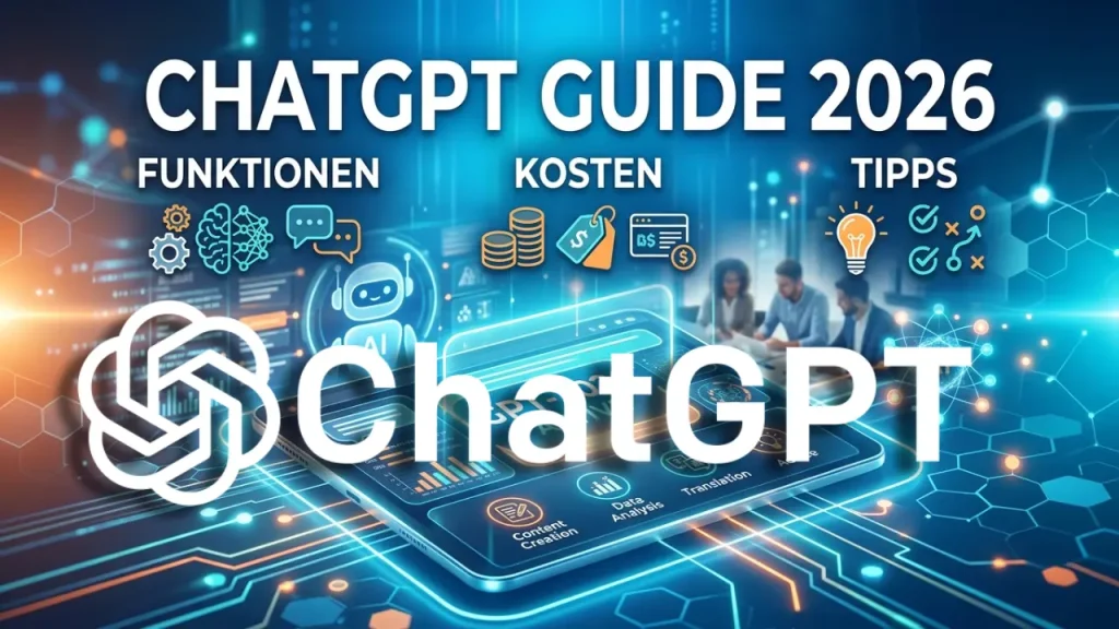 ChatGPT Guide 2026 Funktionen, Kosten & Tipps