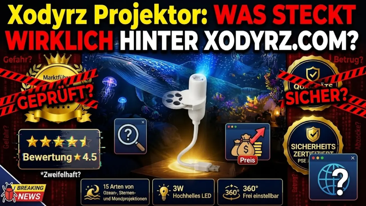 Xodyrz Projektor Was steckt hinter Xodyrz.com