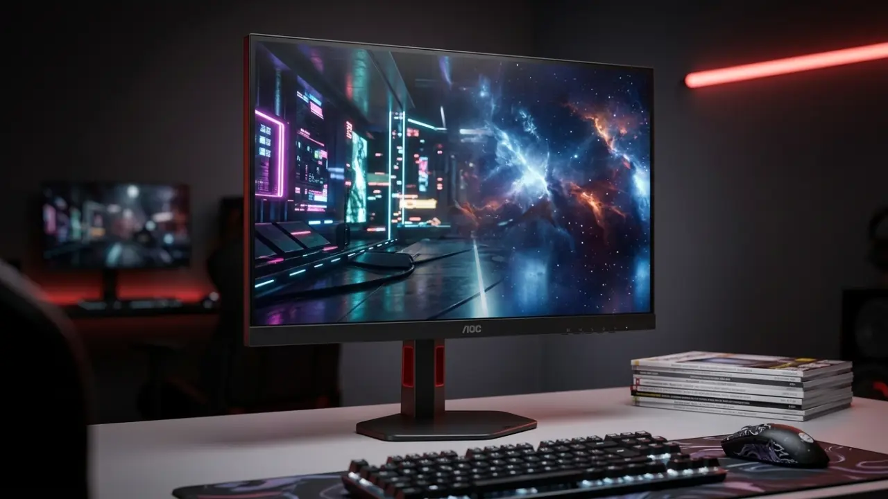 AOC 27G4ZR 27 Zoll Gaming-Monitor mit Fast-IPS-Panel und 260 Hz