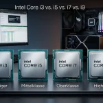 Intel Core i3, i5, i7 und i9 im Vergleich für Gaming und Office