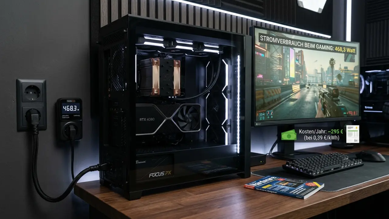 Wie viel Strom verbraucht ein Gaming PC Kosten & Verbrauch