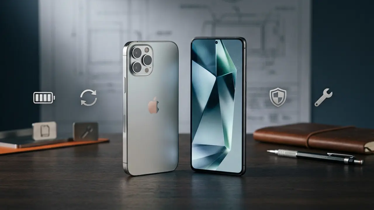 iPhone und Android-Smartphone im Vergleich zur langfristigen Nutzung